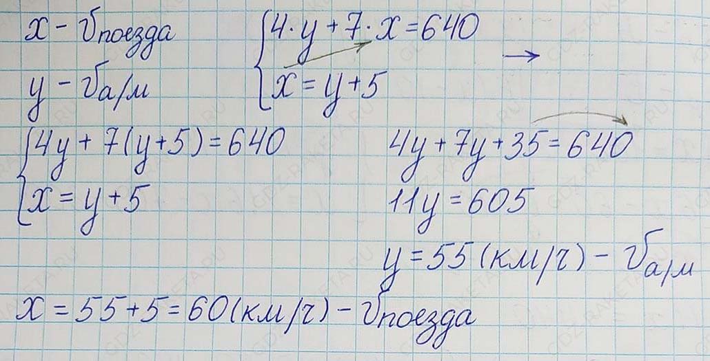 Алгебра 7 класс Учебник Макарычев номер 1124-ответ