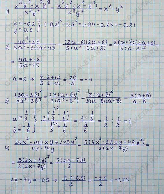 Ответ к учебнику по алгебре 8 класс Мерзляк, Полонский, Якир номер 1065