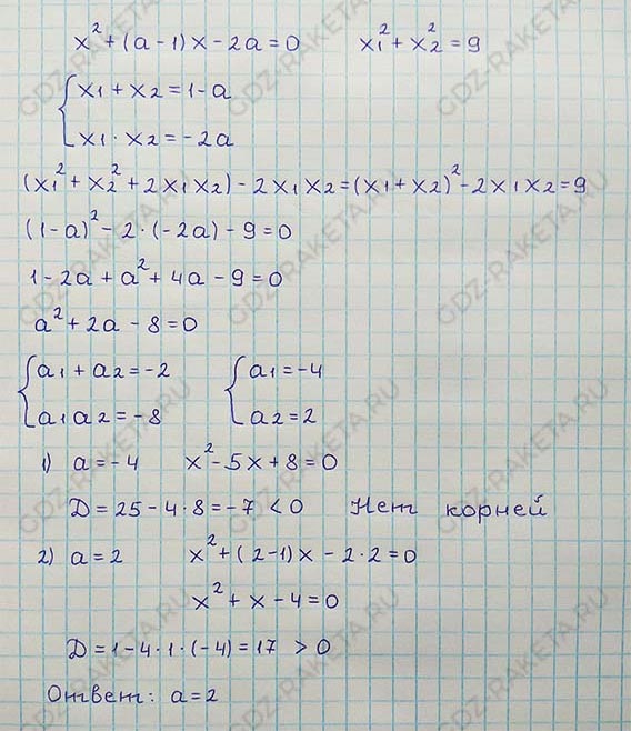Ответ к учебнику по алгебре 8 класс Мерзляк, Полонский, Якир номер 781