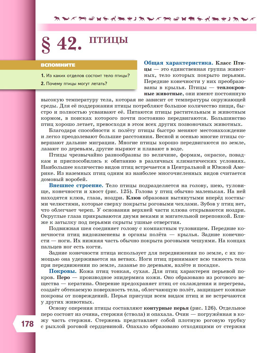  Биология 8 класс учебник Пасечник страница 178. 2023 год