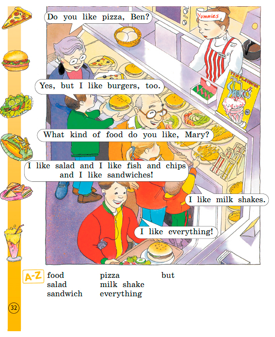 Английский 2 класс учебник Вербицкая страница 32, задание 1