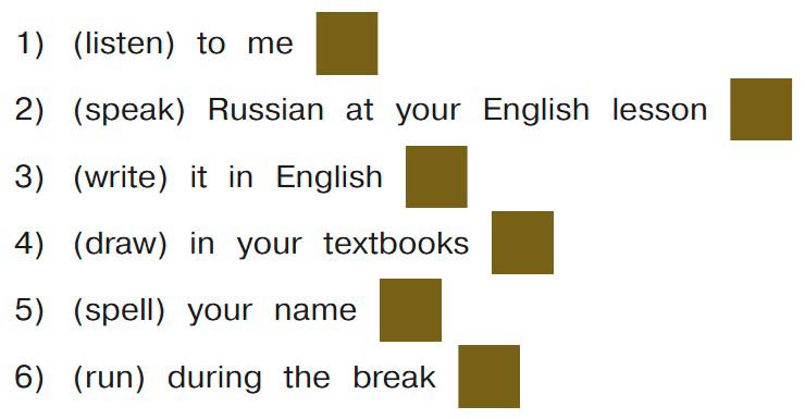 Картинка из учебника по английскому языку 3 класс Афанасьева, Михеева - Часть 2, страница 17 номер 5. Год 2023.