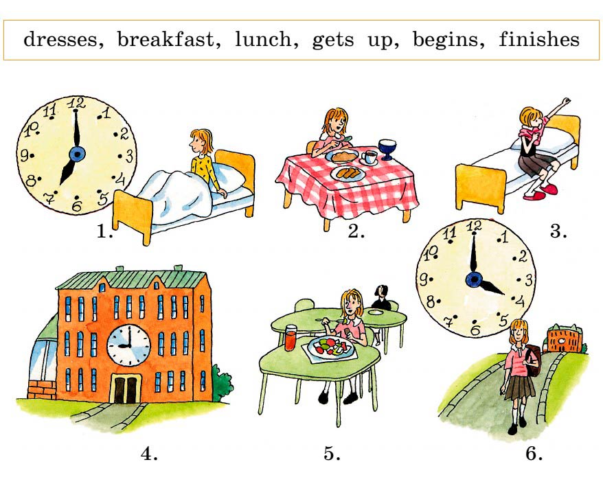 Картинка из учебника Rainbow по английскому языку 4 класс, страница 36 номер 3. Афанасьева, Михеева. 1 часть. 2021 год