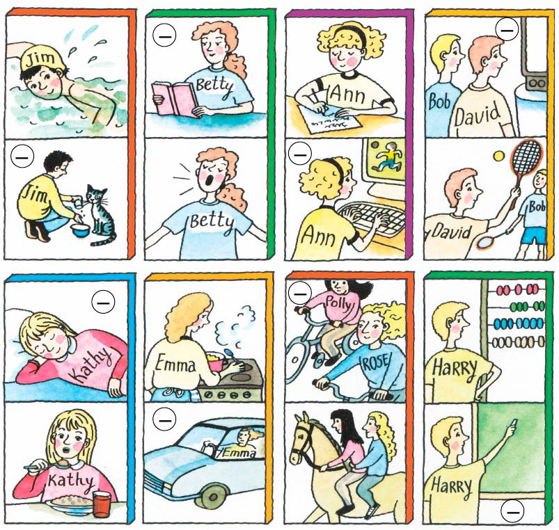 Картинка из учебника Rainbow по английскому языку 4 класс, страница 49 номер 5. Афанасьева, Михеева. 1 часть. 2021 год