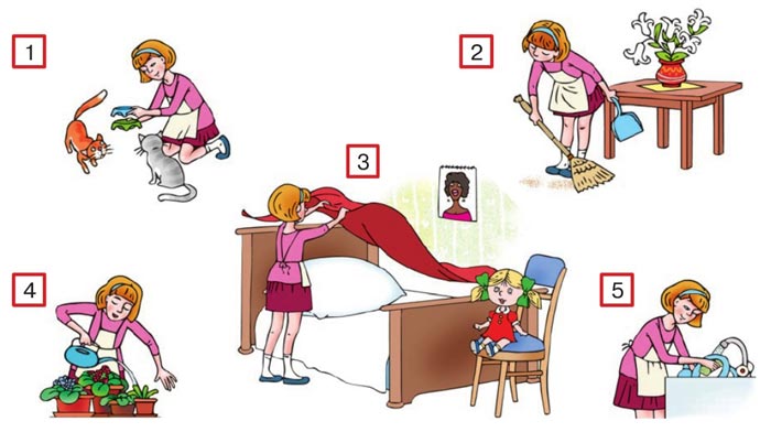 Картинка из учебника по английскому языку 4 класс, страница 41 номер 4. Афанасьева, Михеева. 1 часть. 2021 год