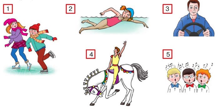 Картинка из учебника по английскому языку 4 класс, страница 77 номер 3. Афанасьева, Михеева. 1 часть. 2021 год