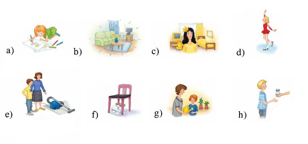 Учебника Rainbow по английскому языку 4 класс, страница 13 номер 3. Афанасьева, Михеева. 2 часть. 2021 год