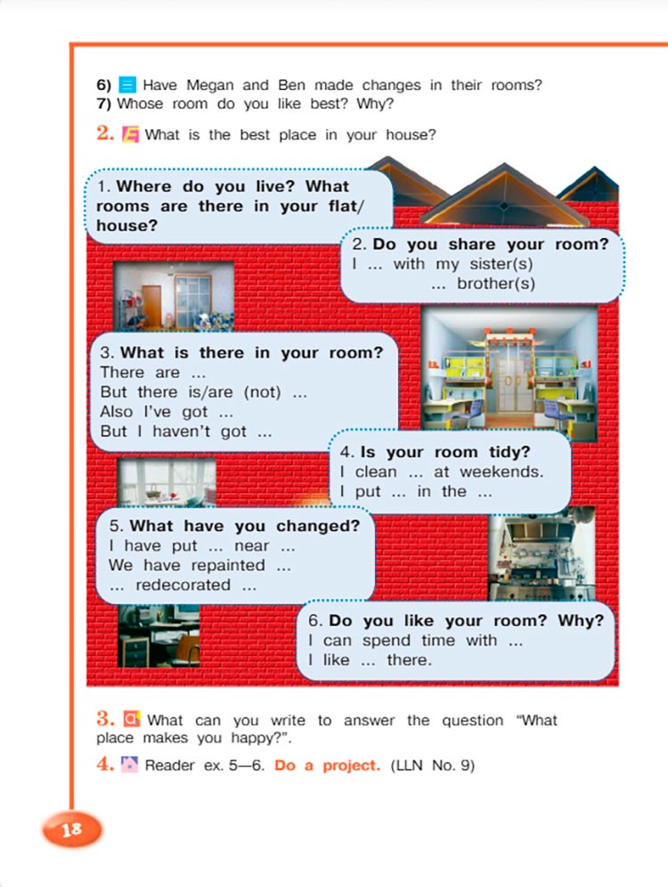 Английский язык 4 класс. Учебник 2 часть, Кузовлев, Перегудова, страница 18. Год 2021.