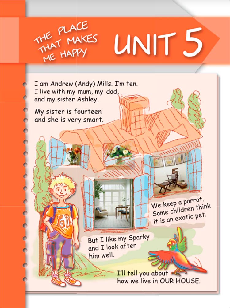 Английский язык 4 класс. Учебник 2 часть, Кузовлев, Перегудова, страница 5. Год 2021.