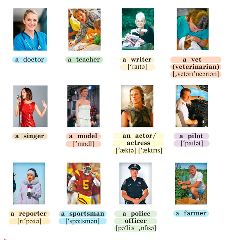 Английский язык 4 класс. Учебник 2 часть, Кузовлев, Перегудова. Cтраница 36. Номер 1. Год 2021.