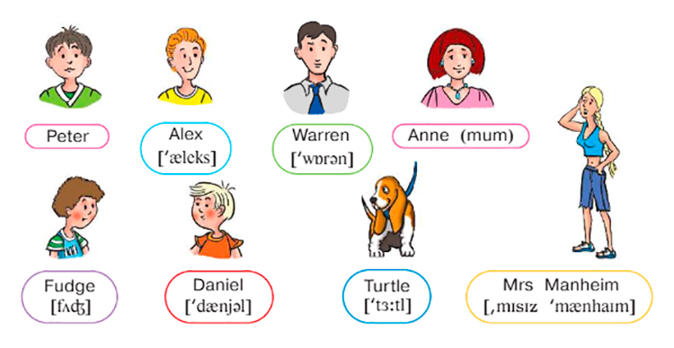 Английский язык 4 класс. Учебник 2 часть, Кузовлев, Перегудова. Cтраница 52. Номер 1. Год 2021.