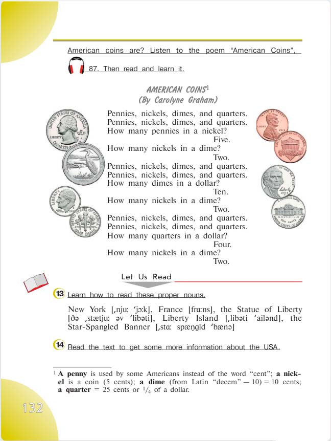 английский язык 4 класс учебник Верещашина часть 2, страница 132. (2023).