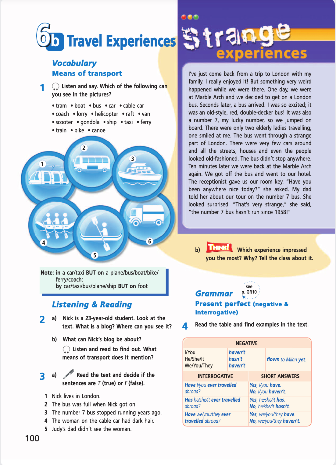 Английский язык 5 класс учебник Баранова, Дули страница 100. Год 2023.