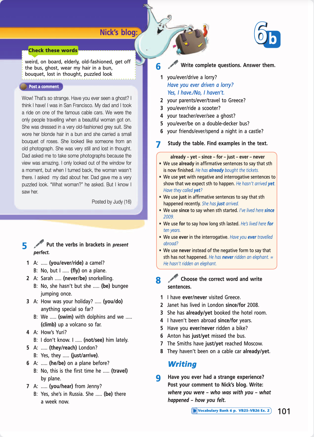 Английский язык 5 класс учебник Баранова, Дули страница 101. Год 2023.