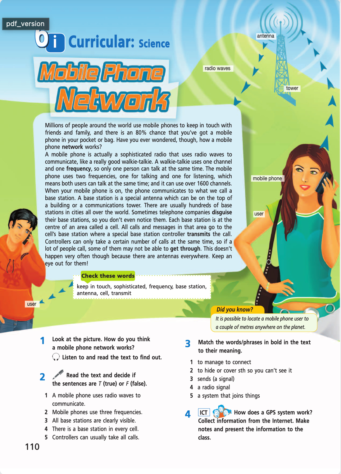 Английский язык 5 класс учебник Баранова, Дули страница 110. Год 2023.