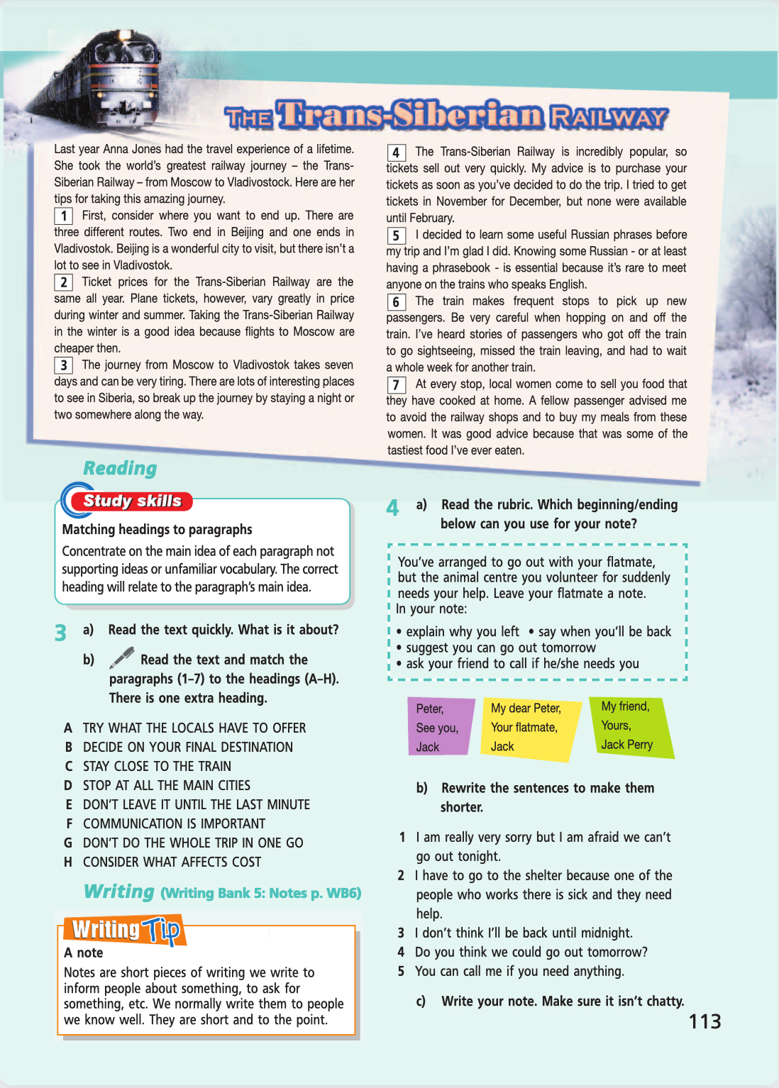 Английский язык 5 класс учебник Баранова, Дули страница 113. Год 2023.