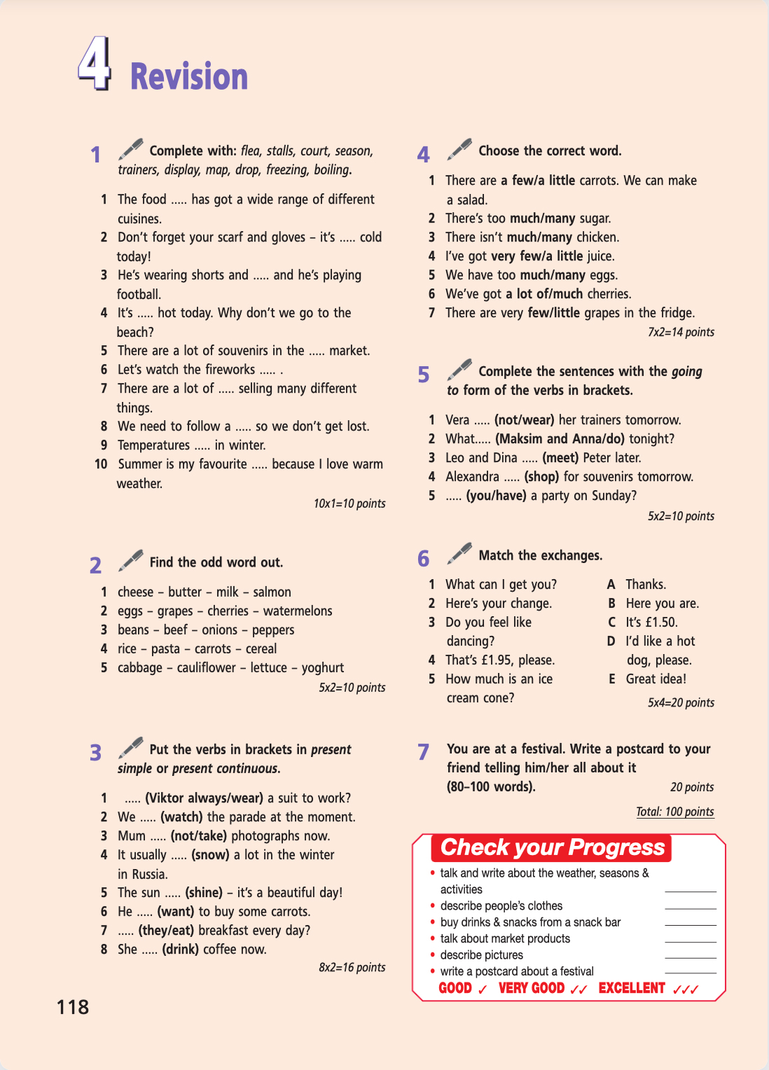 Английский язык 5 класс учебник Баранова, Дули страница 118. Год 2023.