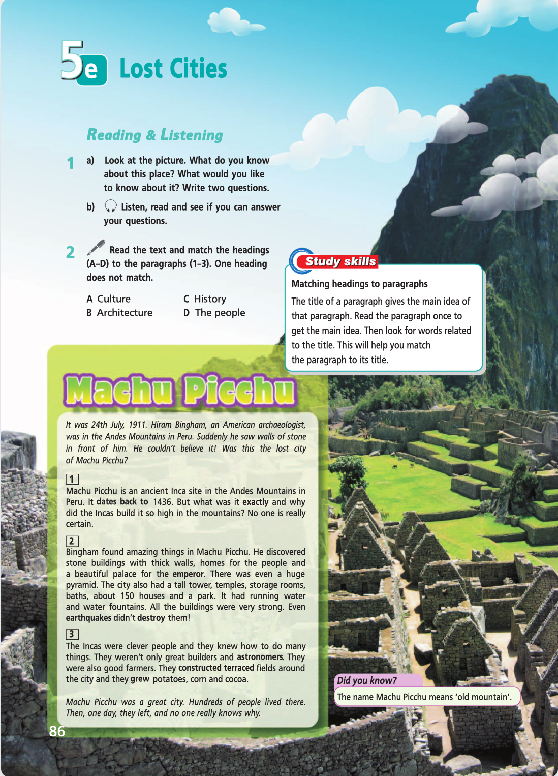 Английский язык 5 класс учебник Баранова, Дули страница 86. Год 2023.