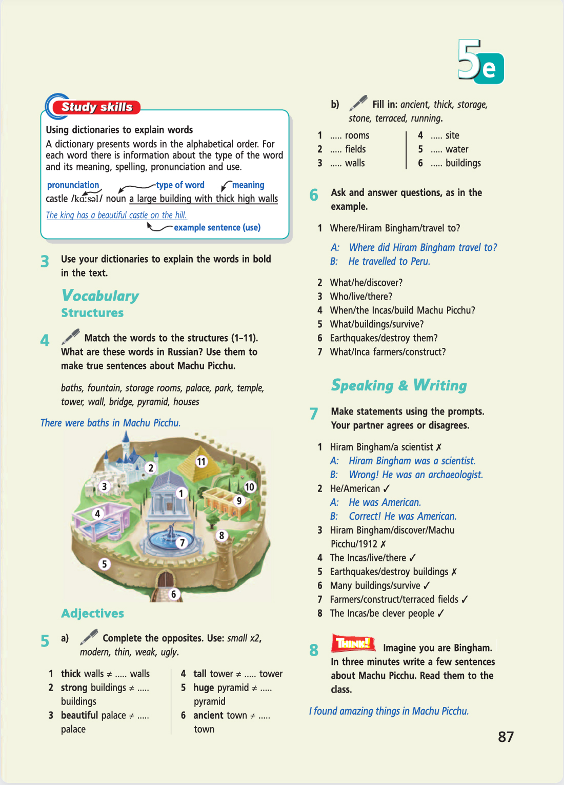 Английский язык 5 класс учебник Баранова, Дули страница 87. Год 2023.