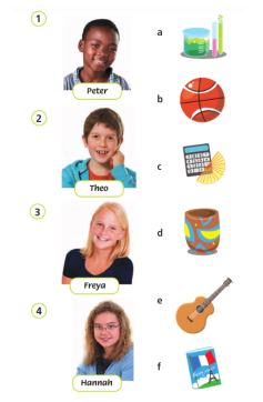 Учебник Костюк, Колоницкая 1 часть. Английский язык 5 класс страница 20, номер 3.