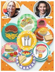 Учебник Костюк, Колоницкая 1 часть. Английский язык 5 класс страница 24, номер 1.