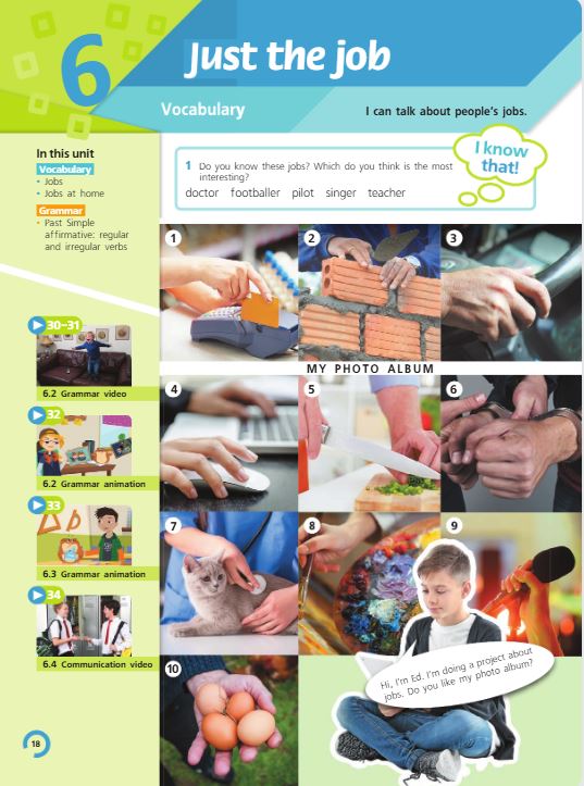 Учебник Костюк, Колоницкая 2 часть. Английский язык 5 класс страница 18. 2023 год.