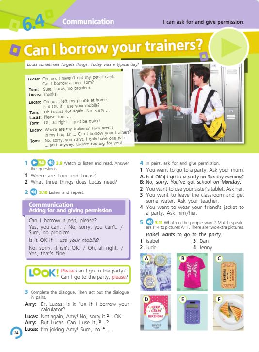 Учебник Костюк, Колоницкая 2 часть. Английский язык 5 класс страница 24. 2023 год.