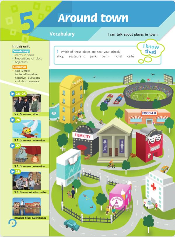 Учебник Костюк, Колоницкая 2 часть. Английский язык 5 класс страница 6. 2023 год.