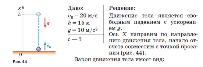 Картинка из учебника по физике 9 класс. Страница 69, рисунок 1. Перышкин, Гутник. 2026 год