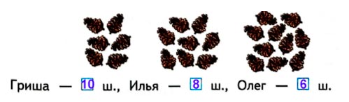 Ответ к рабочей тетради по математике 1 класс Дорофеев, Миракова, Бука - 2 часть номер 7