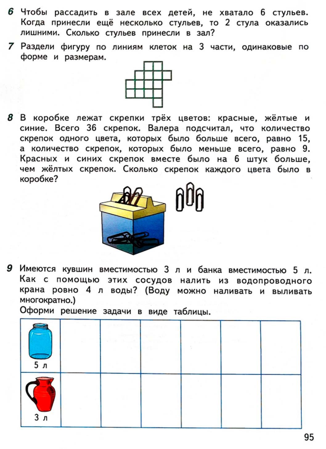 математике 2 класс рабочая тетрадь Дорофеев, Миракова, Бука - 2 часть страница 95 (2024)