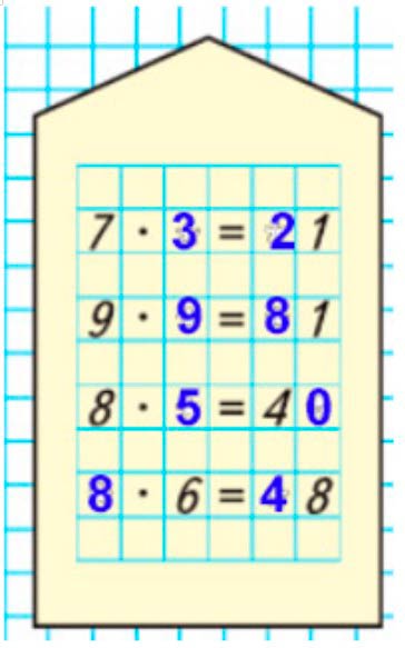 Пояснение к заданию на полях