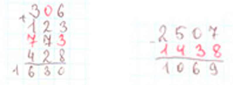 Пояснение к заданию на полях страницы