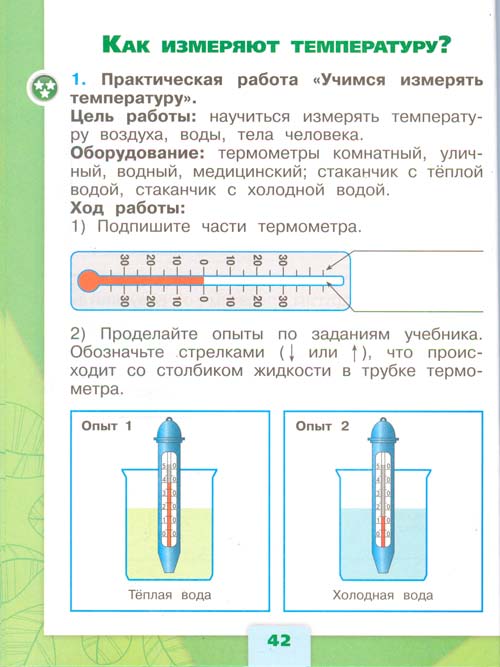 рабочая тетрадь по окружающему миру 1 класс, Плешаков - 1 часть страница 42