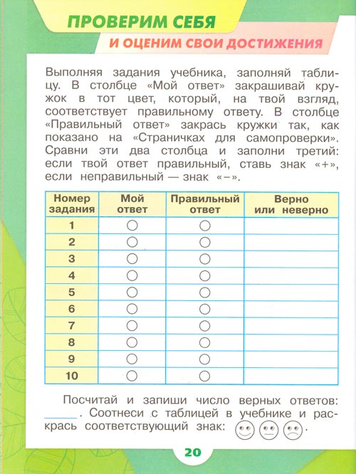 рабочая тетрадь по окружающему миру 1 класс, Плешаков - 2 часть страница 20(2024 год)