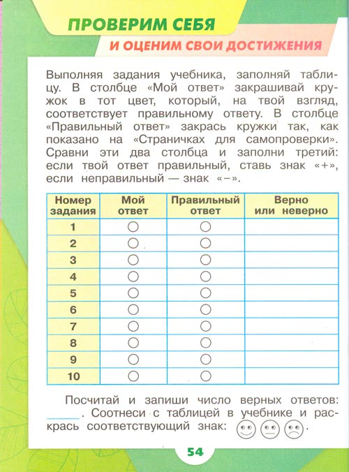 Рабочая тетрадь по окружающему миру 1 класс, Плешаков - 2 часть страница 54 (2024 год) рабочая тетрадь по окружающему миру 1 класс, Плешаков - 2 часть страница 54 (2024 год)