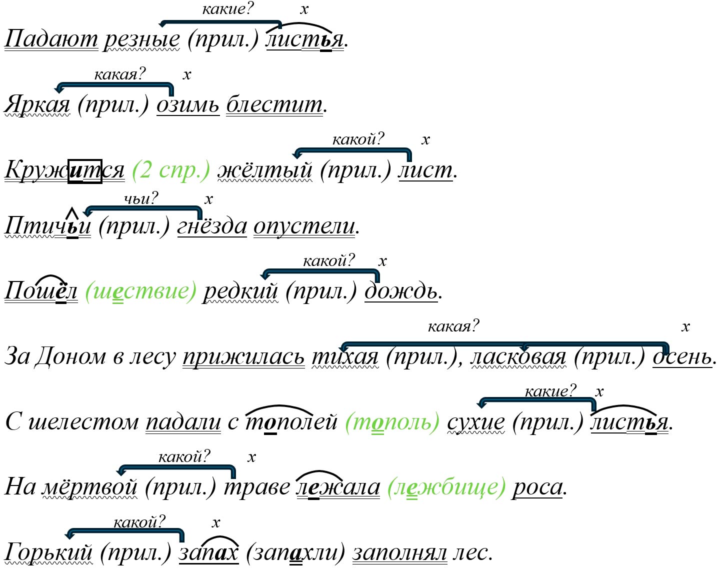 Русский язык 5 класс, Учебник 2 часть, Ладыженская, Задание 866